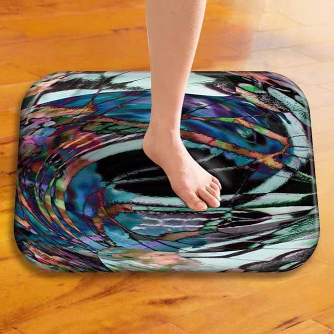 Alfombra de baño hecha con toallas recicladas | Toallas de baño y de