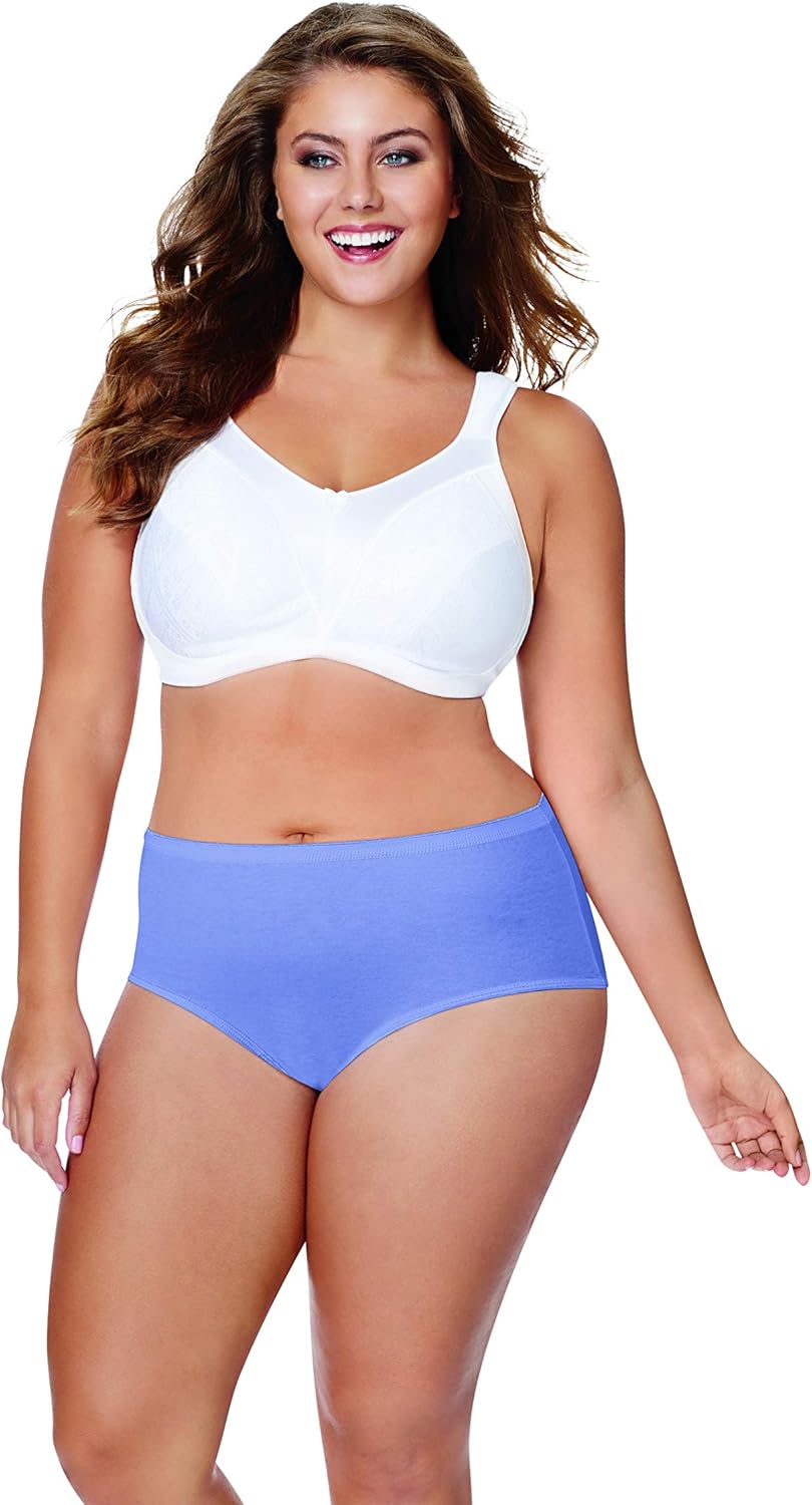 Just My Size Women's 5 Pack Cotton Brief at  Women’s Clothing store