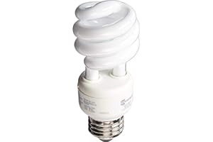 EcoSmart 60-Watt Equivalent Daylight (5000K) Spiral CFL Light Bulb (4-Pack)