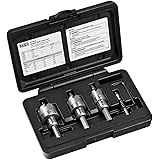 Klein Tools 31872 4-Piece Carbide Hole Cutter Set