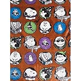 Berkshire Blanket & Home Co. Halloween Throws and Blankets (Orange w/Costume Faces, 50" x 70")