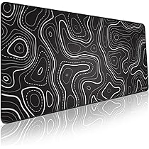 Amazon.com : Pixiecube Minimalist Topographic Map Mouse Pad