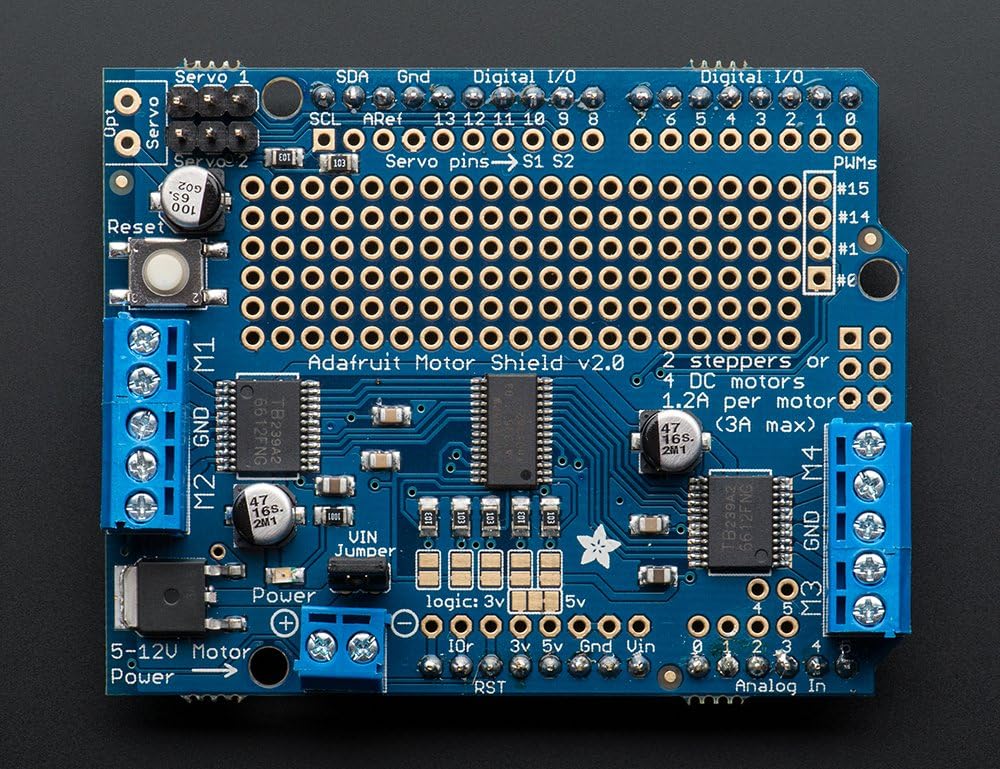 Adafruit MotorShield v2.3 (Assembly Kit) - Motor/Stepper/Servo Shield for Arduino - Image 5