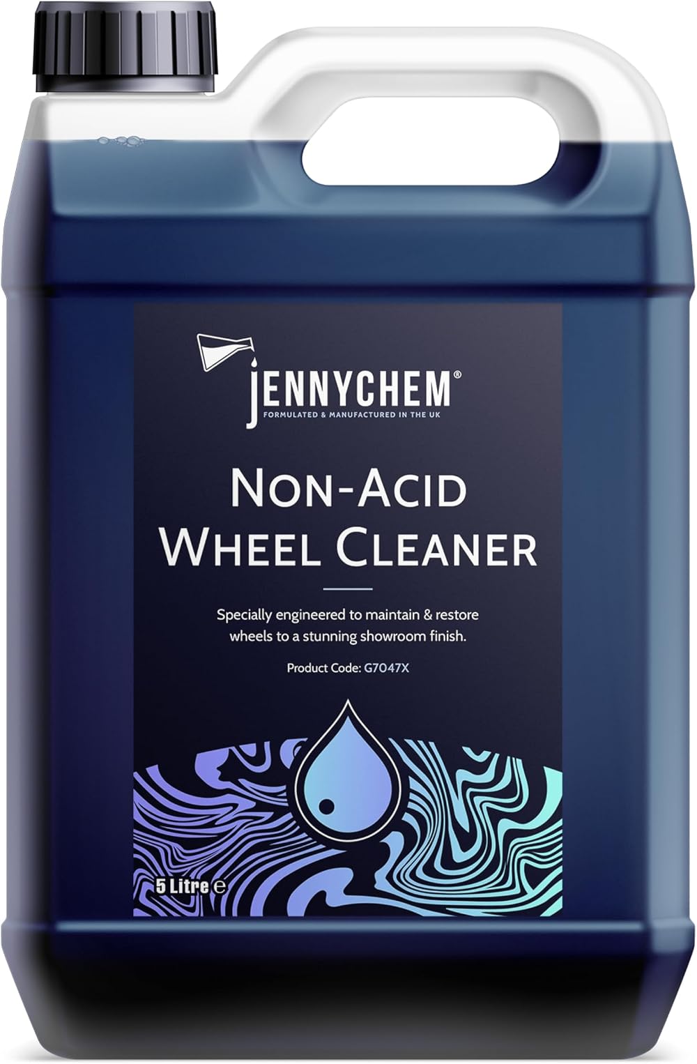 Jennychem Non Acid Wheel Cleaner 5 L Concentrated Alloy Rim Cleaner