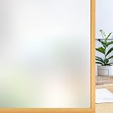 rabbitgoo Window Film Privacy 60x300 cm Frosted Glass Self Adhesive Roll UV