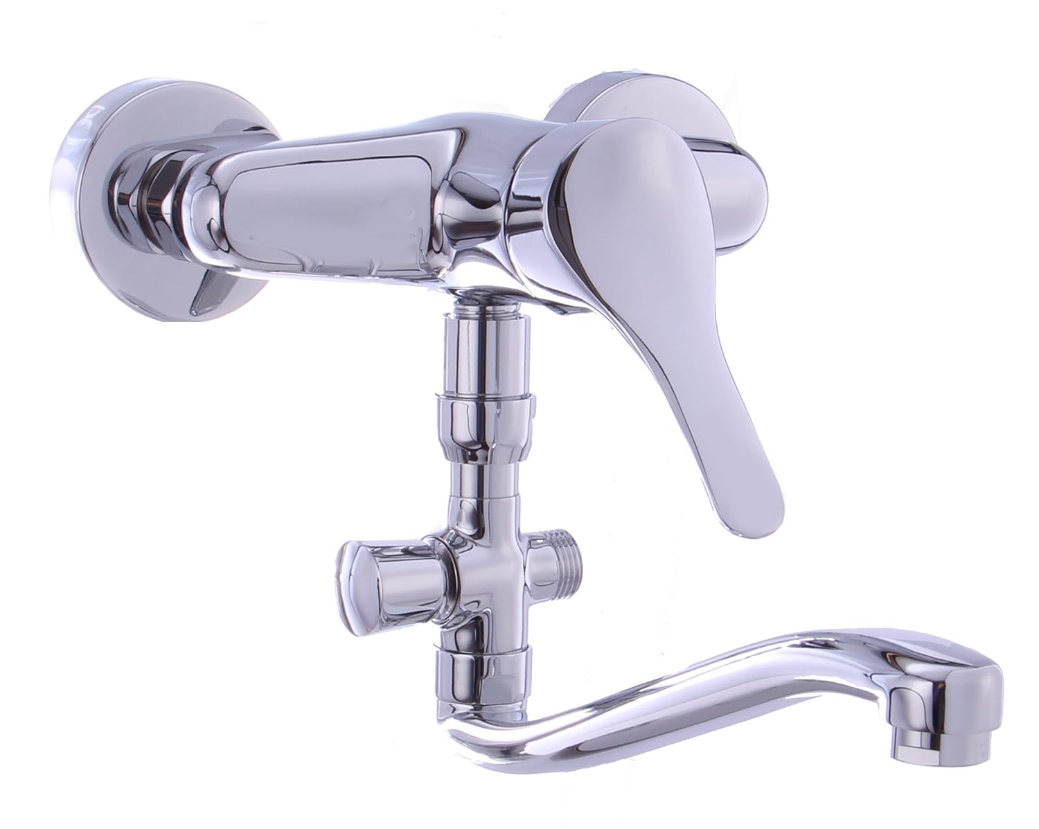 Bad- & Frottierwaren Grünblatt Wandarmatur Wasserhahn mit