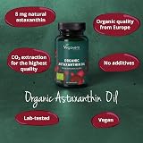 Vegavero Organic Astaxanthin 8 mg Vegan 60 Capsules Lab Tested Europe view 2