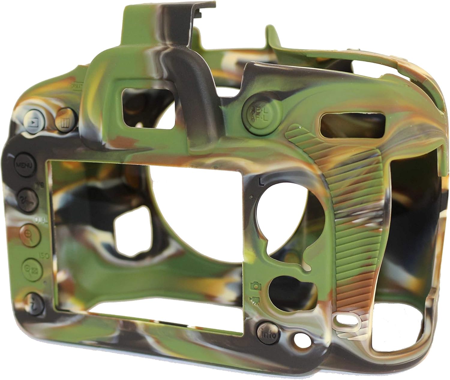 easyCover Camera Case for Nikon D7100 / D7200 Camouflage BigaMart