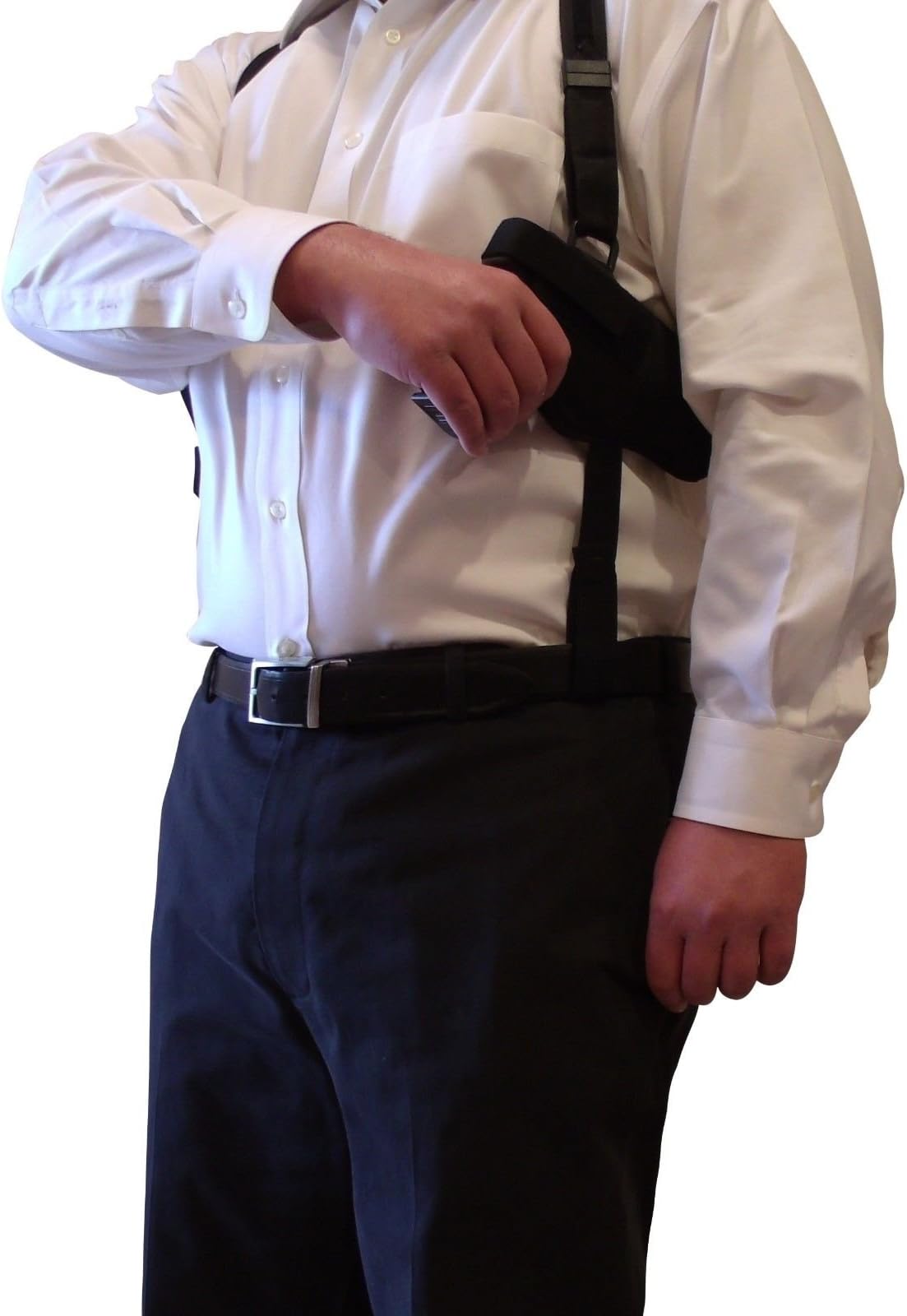 Juzar Tapal Collection Nylon Tactical Shoulder Holster for S&W J-Frame Models w/Concealed Hammer 38 40 42 49 332 342 442 631 638 640 649 and 940 Ruger SR9c SR9 SR40c SR40 SR45 SR22
