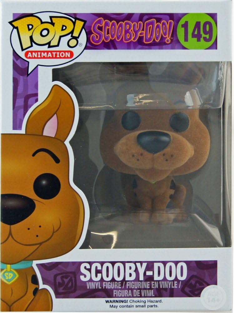 flocked scooby doo funko pop