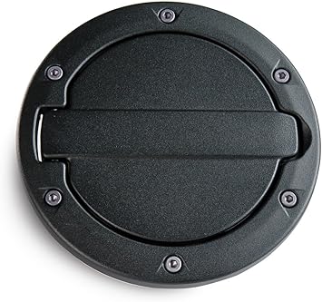 for Jeep Wrangler JK, Finish AMP Research 73000-01A Black Fuel Door