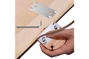 SWOZZTO Edge Banding Trimmer for Woodworking & 1PCS Replacement Blade,Edge Corner Planer with Hanging Strap,Edge Banding Cutter,Hand Planer Edge Bander,for Deburring, Chamfering and Trimming