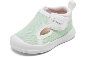 TODDLLUBY Baby Toddler Boys Girls Water Shoes Breathable Non-Slip Sport Beach Sandals