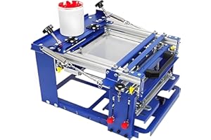 Curved Screen Printing Machine,Professional Precision Manual Cylinder Press Curved Screen Printer,Cylindrical Products with D