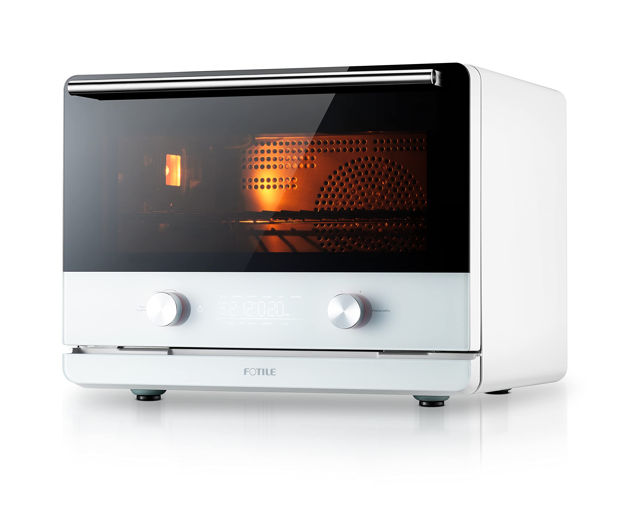 Photo 1 of ***HEAVILY USED AND DIRTY - POWERS ON - UNABLE TO TEST FURTHER***
FOTILE ChefCubii 4-in-1 Countertop Convection Steam Oven, Air Fryer, Dehydrator with True Convection Bake, Steam-Bake, Broil, 40 Preset Menu and Steam Self-Clean, 1 CFT