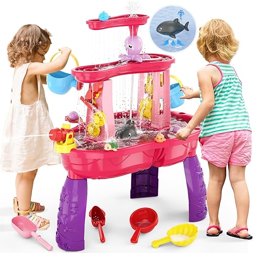 Activity Table Toddler Sand And Water Table Active Play Tables