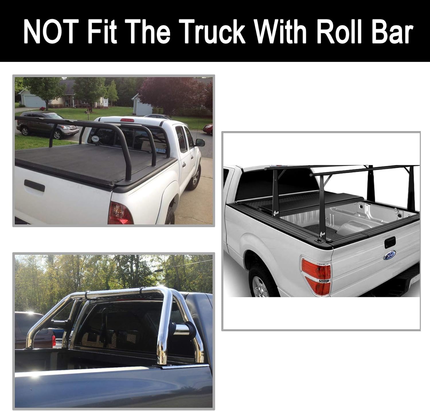 Amazon Com V Supplies Soft Truck Bed Tonneau Cover 5ft Waterproof Lock Roll Up Fleetside Bed For Toyota 2016 2020 Tacoma Pickup Automotive