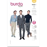 Burda Style X05955BURDA Men&rsquo;s Suit Sewing Pattern Packet, Design Code B5955, Sizes 36-46 (46-56)