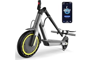 MAXSHOT Electric Scooter Adults,350W/500W Powerful Motor, Top Speed 16/19/22MPH, 16/21/25/50Miles Range, 8.5"/14" Tires Folding Escooter with Seat Bag, Dual Suspension, Cruise Control, APP Control