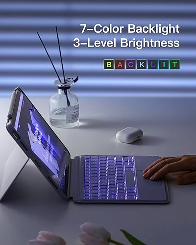 Inateck for iPad Pro 11 inch Case with Keyboard, Compatible with