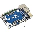for Raspberry Pi Compute Module 4 IO Board,Mini Base Board (B) Full Version with Standard CM4 Socket and Color-Coded Raspberry Pi 40PIN GPIO Header Onboard CSI/DSI/FAN/HDMI/USB/RJ45 Connectors