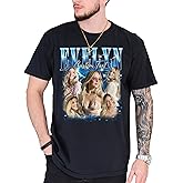 FLOCHIL Custom Your Own Bootleg Rap Tee for Boyfriend Girlfriend, Custom Girlfriend Face Shirt for Men Women with Photo