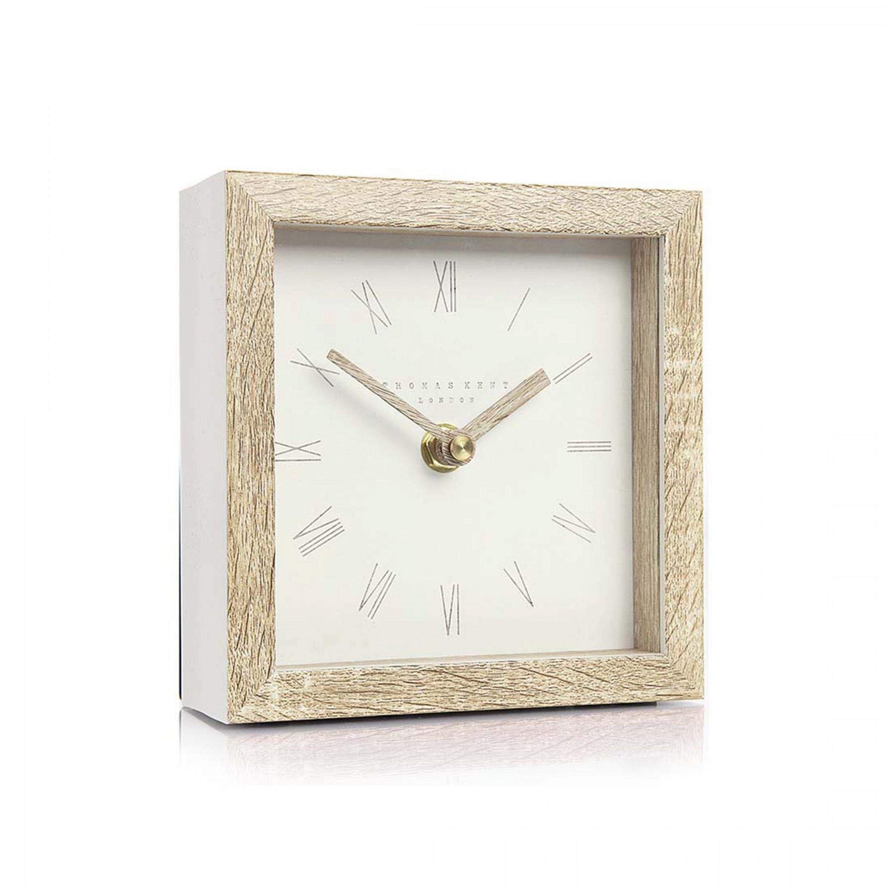 Thomas Kent Nordic 5" Mantel Clock Tofu Colour Dial