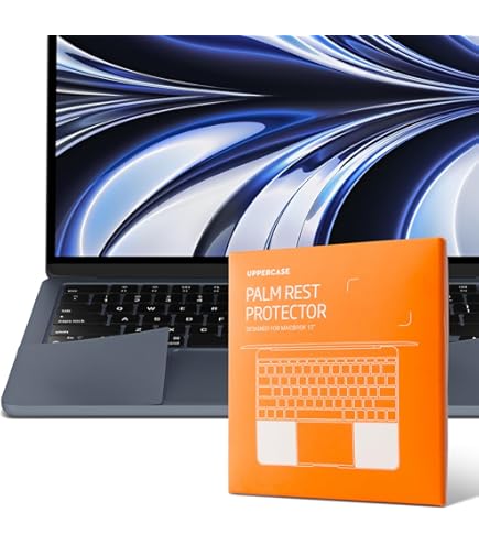 GhostCover Protezioni Trackpad Opaco Per MacBook Air 2023-2024 M2/M3 15" | Confezione Da 2 Pellicole Antigraffio - Foto 6