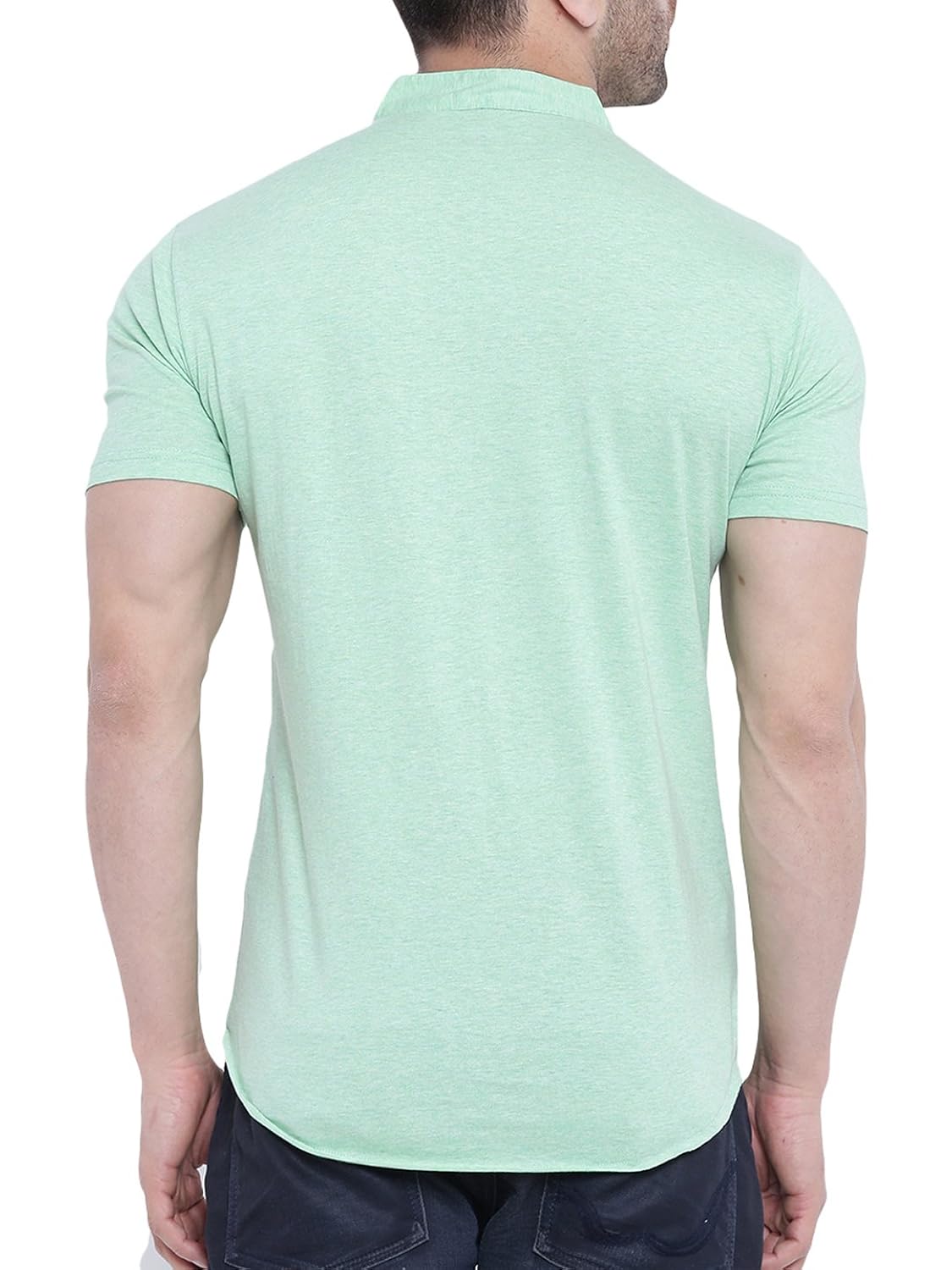 gritstones men's cotton half sleeve shirt