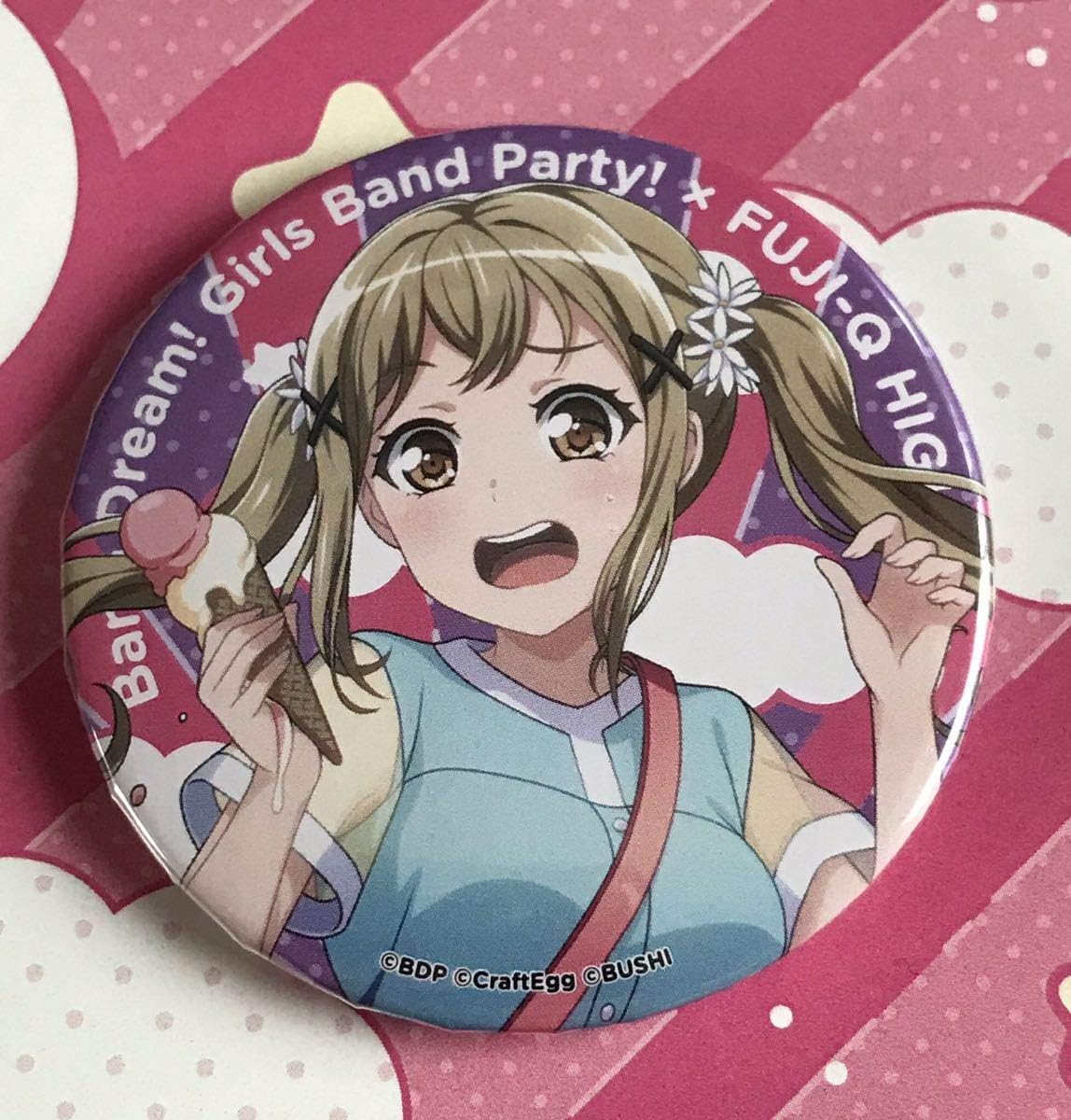 Amazon Co Jp 市ヶ谷有咲 等身 缶バッジ バンドリ 富士急ハイランド コラボ Bang Dream ガルパ 限定グッズ 缶バッチ 丸缶 ありさ ホビー 通販