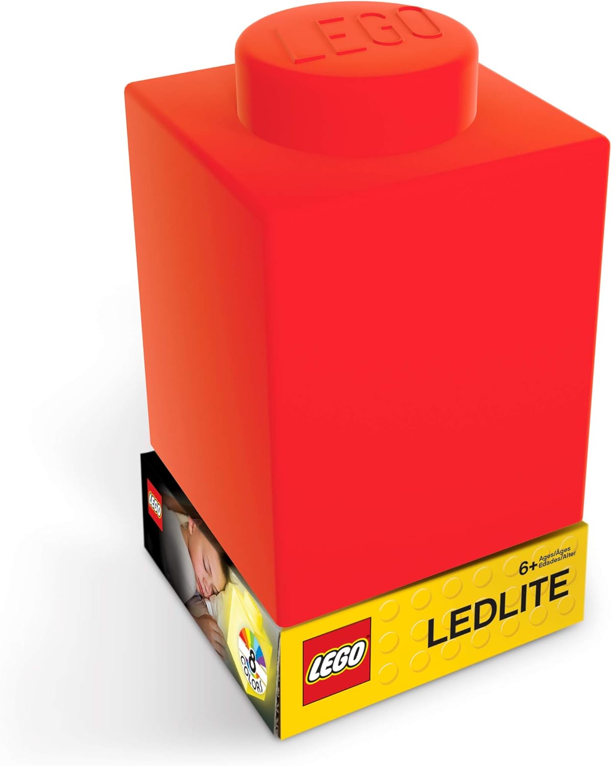 Lego - Lámpara ladrillo Lego 1x1 Rojo: Amazon.es: Electrónica