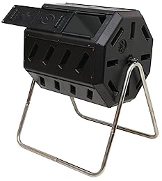 prepare compost in tumbler