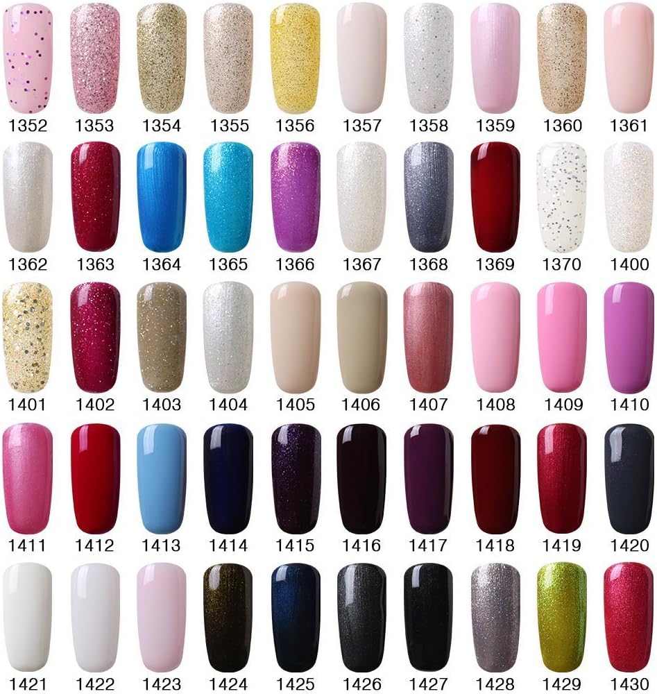 Vishine Brand Nail Varnish Gloss Polish 8ml Bottle UV Gel Polish Nail Manicure Lacquer #1327, 8 ml (Pack of 1) - Image 4