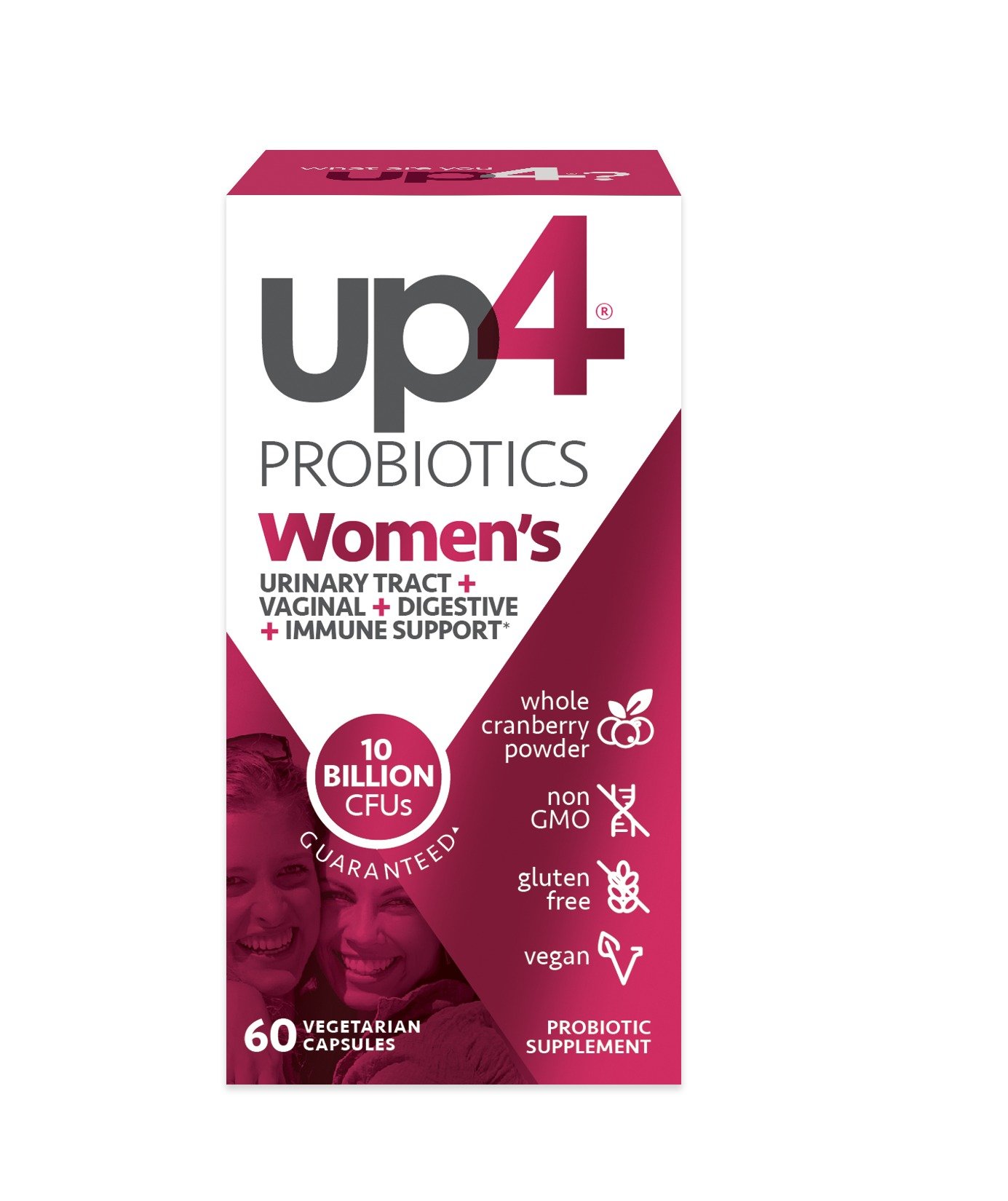 up4 Probiotic Supplement for Women, Vaginal, Digestive and Immune