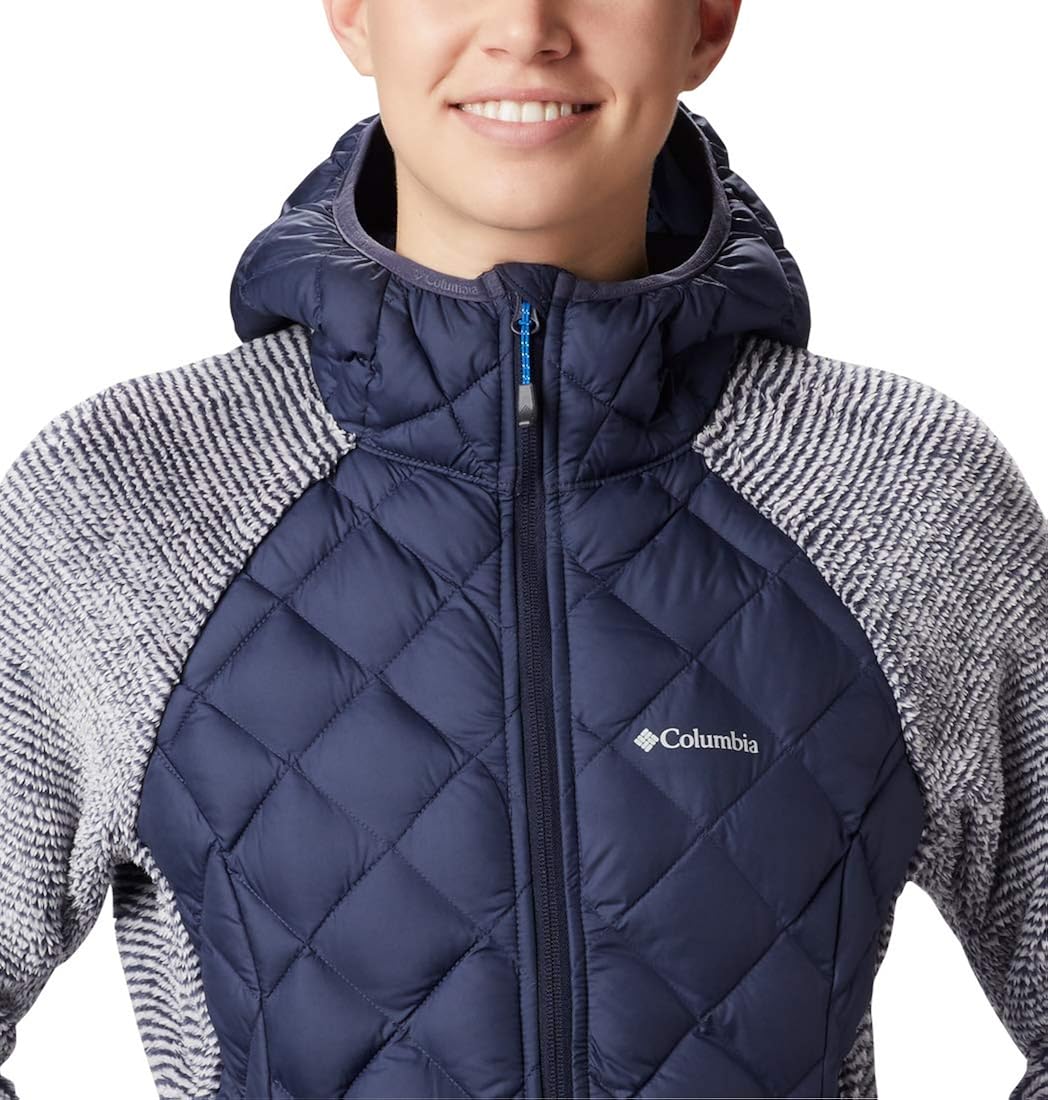 columbia women's techy hybrid fleece