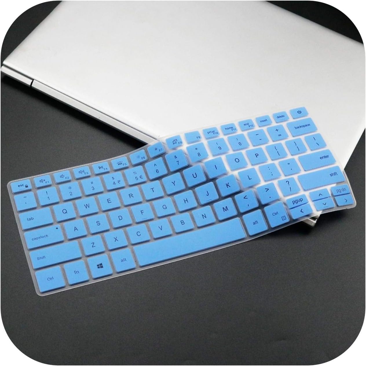 Candypink Silicone Laptop Keyboard Cover Protector For Dell Latitude 3300 3301 Dell Inspiron 14 5490 7490