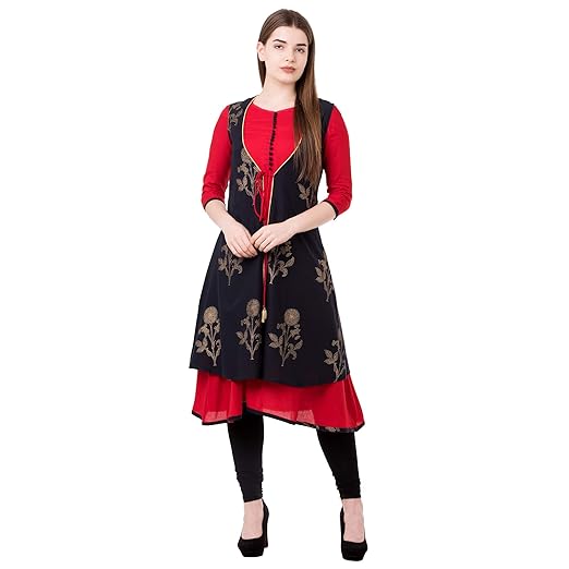 Women's Rayon A-Line Kurta