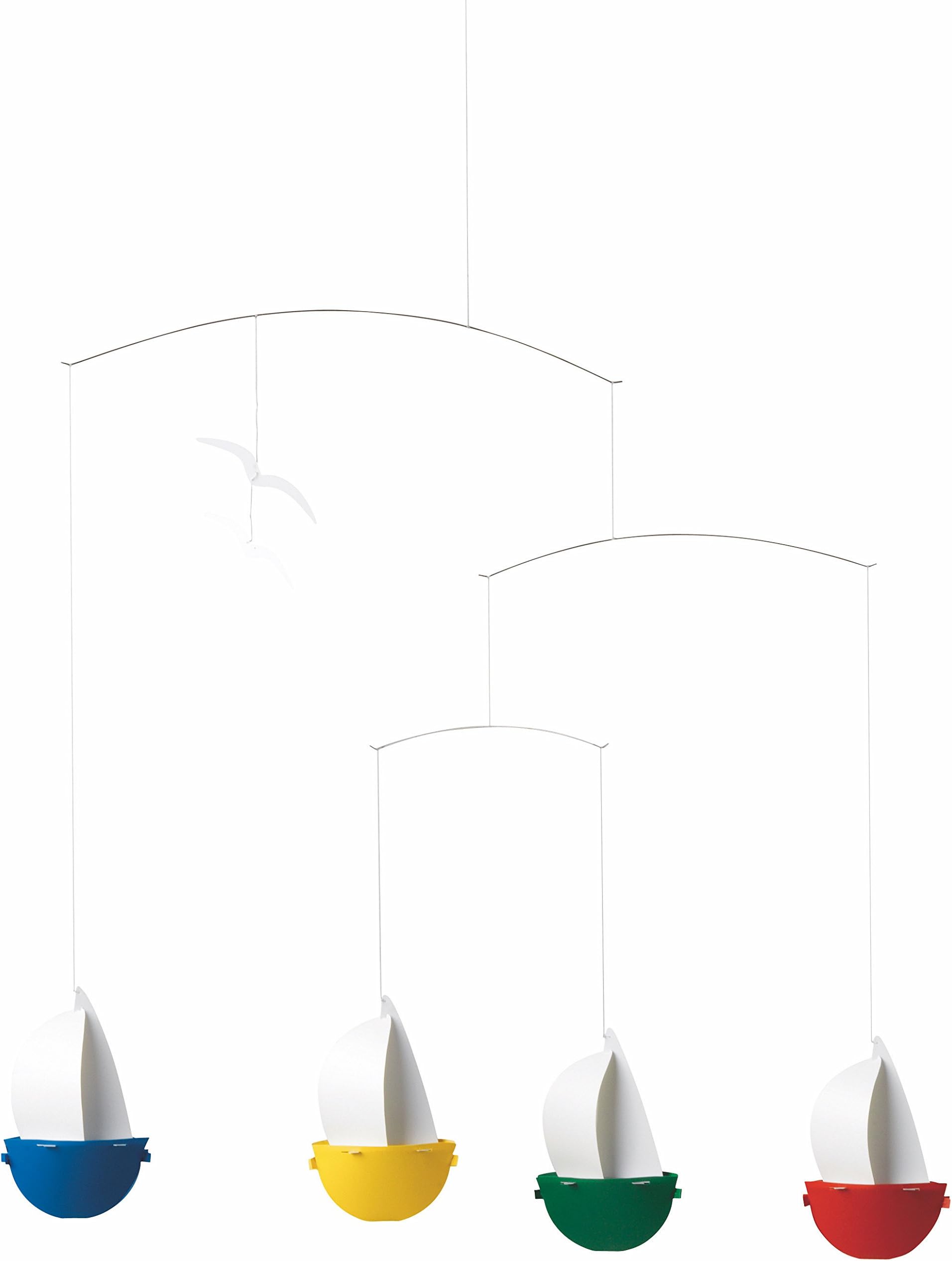 Flensted SailFun Mobile, Steel, Multi-Colour, 35 x 40 cm
