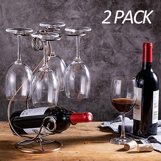 Amazon Com Kerkoor Wine Rack Tabletop Free Standing Stackable