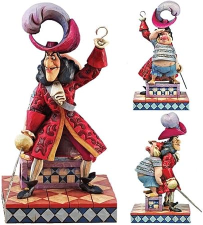 Amazon ディズニーフィギュア ジム ショワ ピーターパン フック船長 スミー Beware Jimshore Disney フィギュア ドール 通販