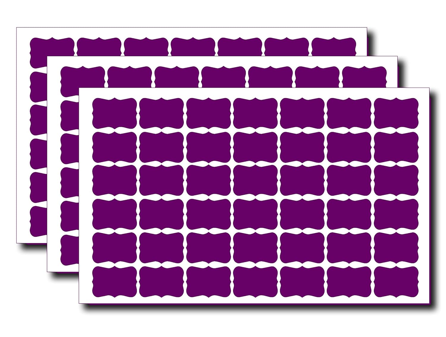 JURUOXIN® 88 Pieces Premium Chalkboard REWRITABLE Labels Removable
