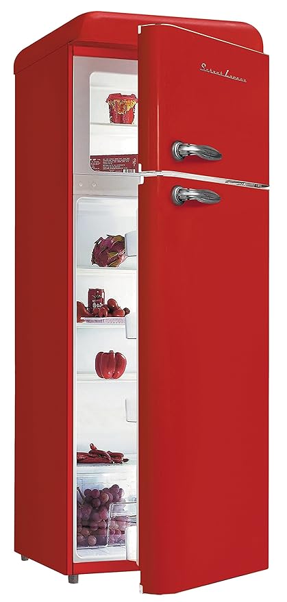 Schaub Lorenz SL208DDR Independiente 208L A+ Rojo nevera y ...