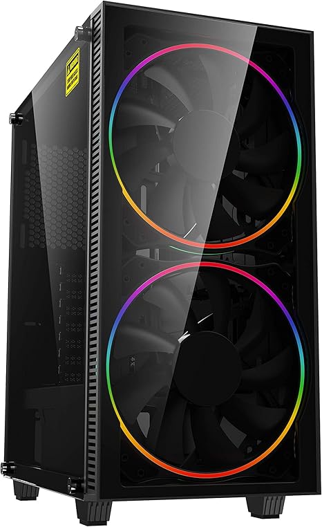 COOLBOX CAJA PC GAMING DEEPRUNNER ARGB ATX USB SIN FUENTE: Coolbox: Amazon.es: Informática
