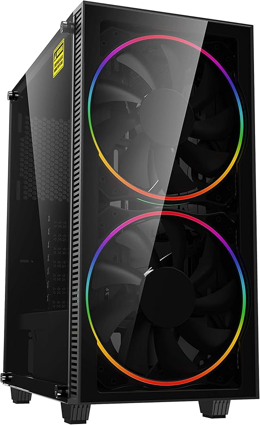 COOLBOX CAJA PC GAMING DEEPRUNNER ARGB ATX USB SIN FUENTE: Coolbox: Amazon.es: Informática