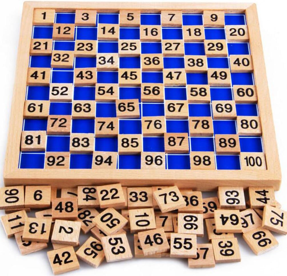 My childlike 1-100 wooden board digital Montessori early childhood toys digital board