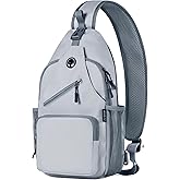 Javolto Sling Bag Crossbody Backpack – Shoulder Chest Daypack – Lightweight Travel Hiking Bag Fits 10.2" Ipad & Essentials