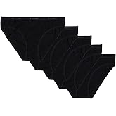 Columbia womens 4-way Stretch Cotton Bikini 5-pack