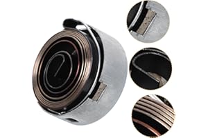 Angoily 1 Set Drill Press Return Spring, Spring Feed Coil Drill Press Supplies Coil Spindle Parts Quill Steel Return, 5417WUJFW22CFXIS0TB