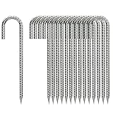 J-Hook-Rebar-Stakes-12 Inch, Ground Stakes Heavy