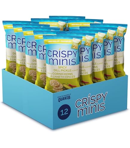 crispy minis all dressed Making a snack that's too good to share. That's crispy.